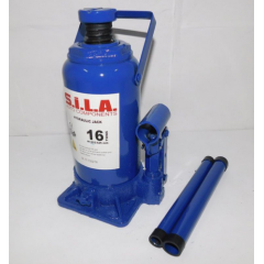Домкрат гідравлічний пляшковий 16т 225-425 мм синій